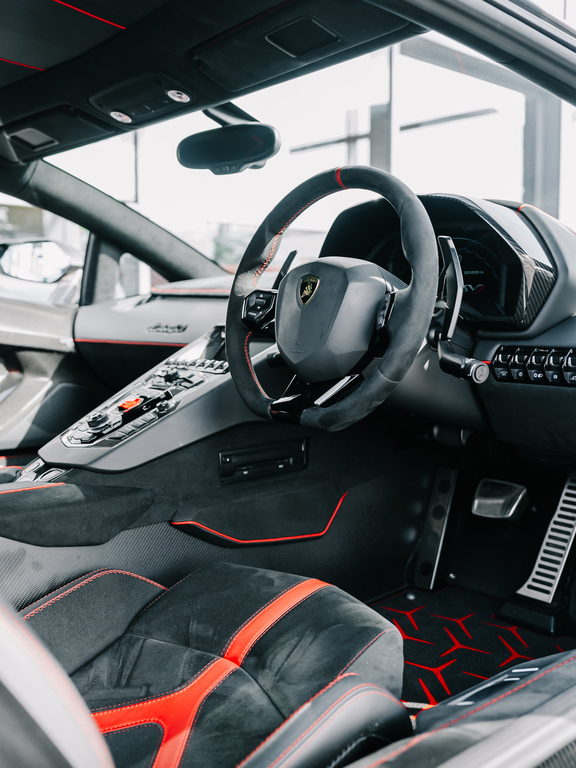 Lamborghini Aventador Svj Black #24