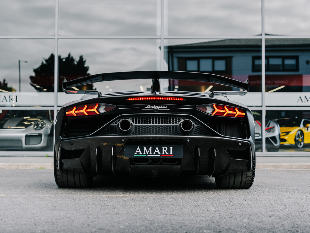 Lamborghini Aventador Svj Black #7