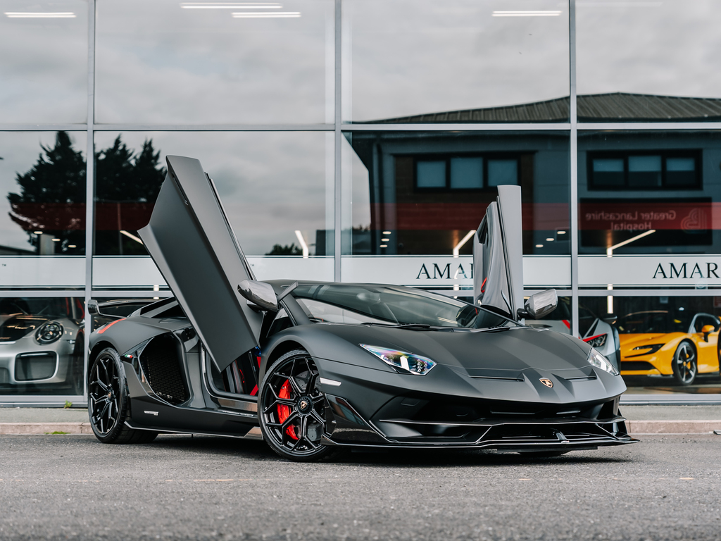 Lamborghini Aventador Svj Lp 770-4 Black #2