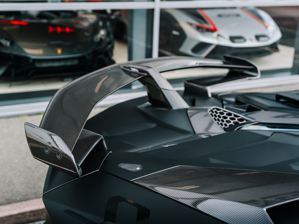 Lamborghini Aventador Svj Black #38