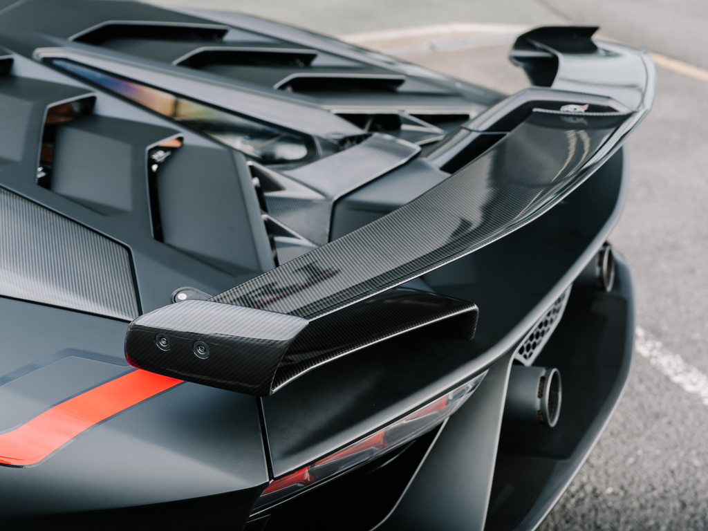 Lamborghini Aventador Svj Black #49