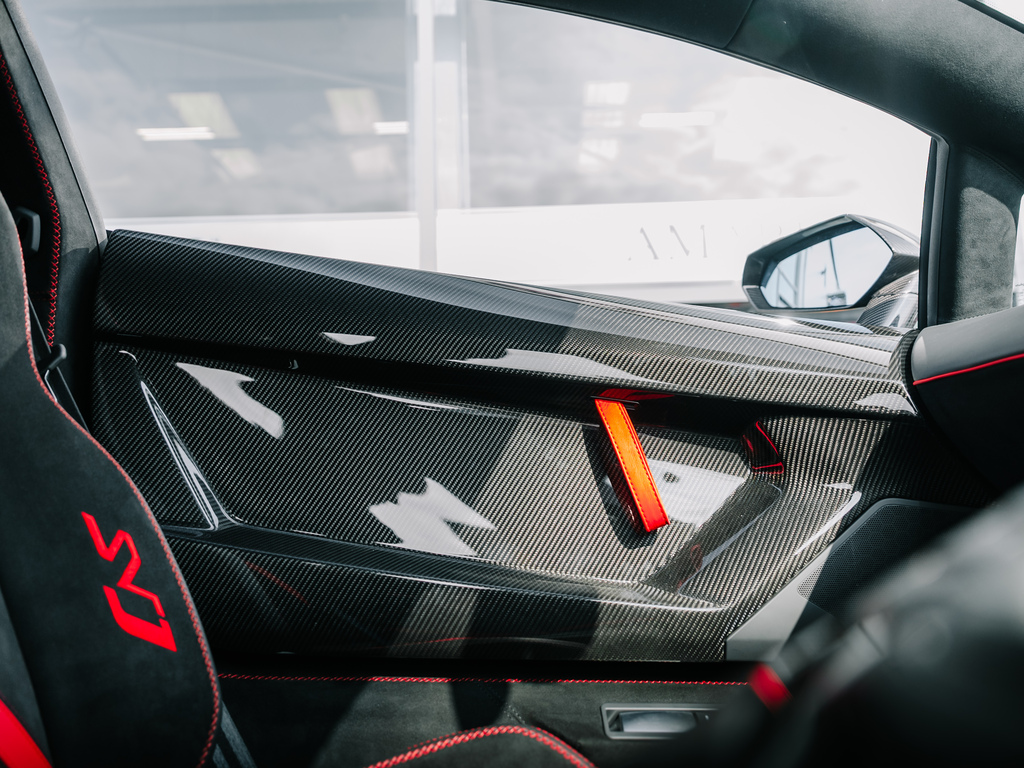 Lamborghini Aventador Svj Black #28