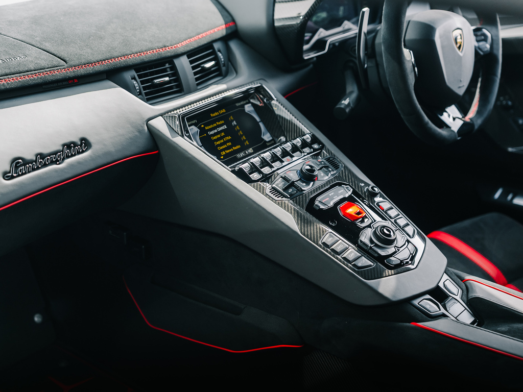 Lamborghini Aventador Svj Black #27