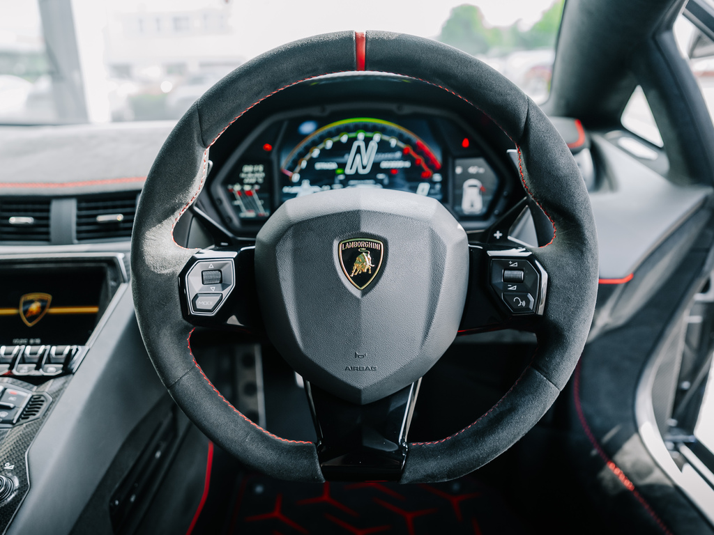 Lamborghini Aventador Svj Black #22