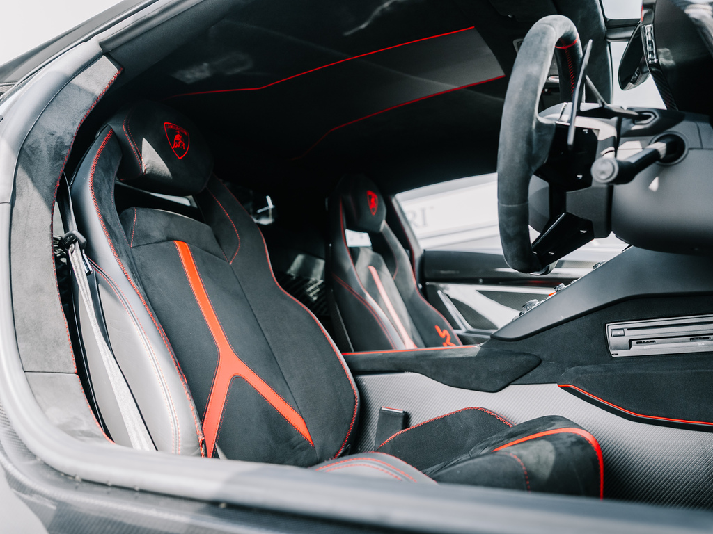 Lamborghini Aventador Svj Black #21