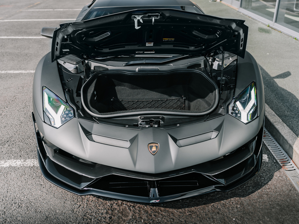 Lamborghini Aventador Svj Black #52