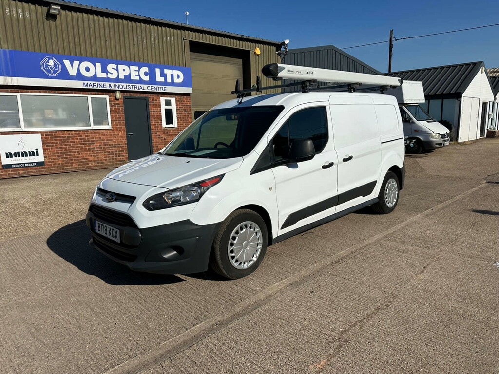 Ford Transit Connect 210 Ecoboost Panel Van L2 Euro 6 S White #3