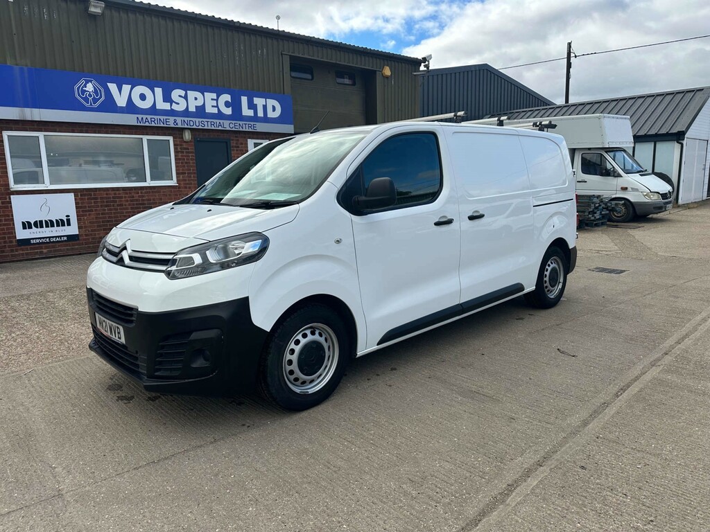 Citroen Dispatch Bluehdi 1000 Enterprise M Panel Van MW21WVB White #3