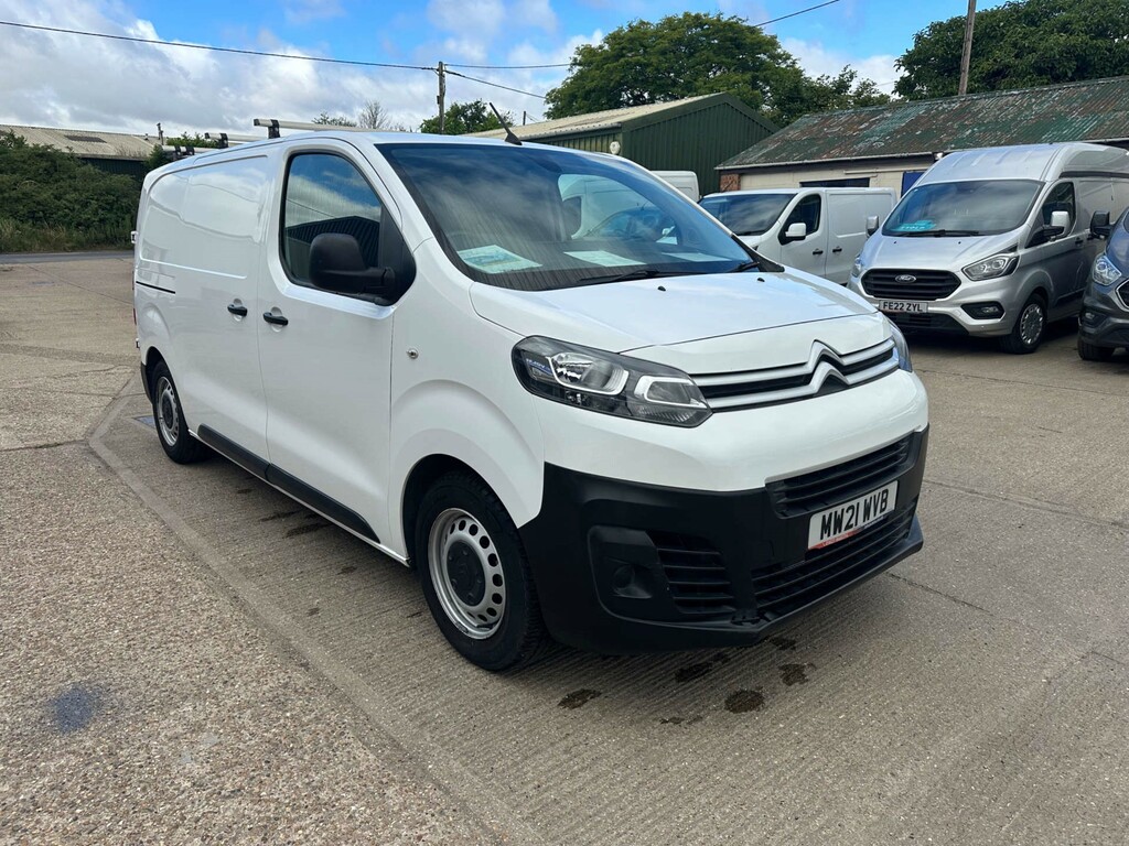 Citroen Dispatch Bluehdi 1000 Enterprise M Panel Van MW21WVB White #2