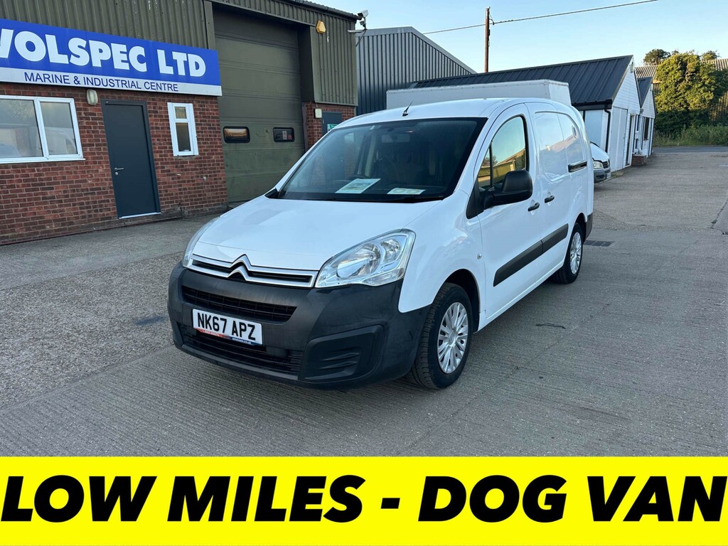 Citroen Berlingo Bluehdi 750 X Panel Van L2 White