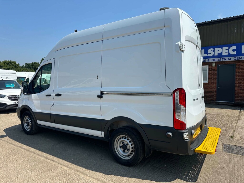 Ford Transit Custom 350 Ecoblue Panel Van Fwd L2 H3 Euro LA68EHS White #4