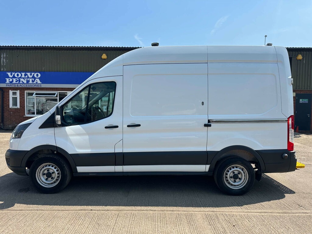 Ford Transit Custom 350 Ecoblue Panel Van Fwd L2 H3 Euro LA68EHS White #3