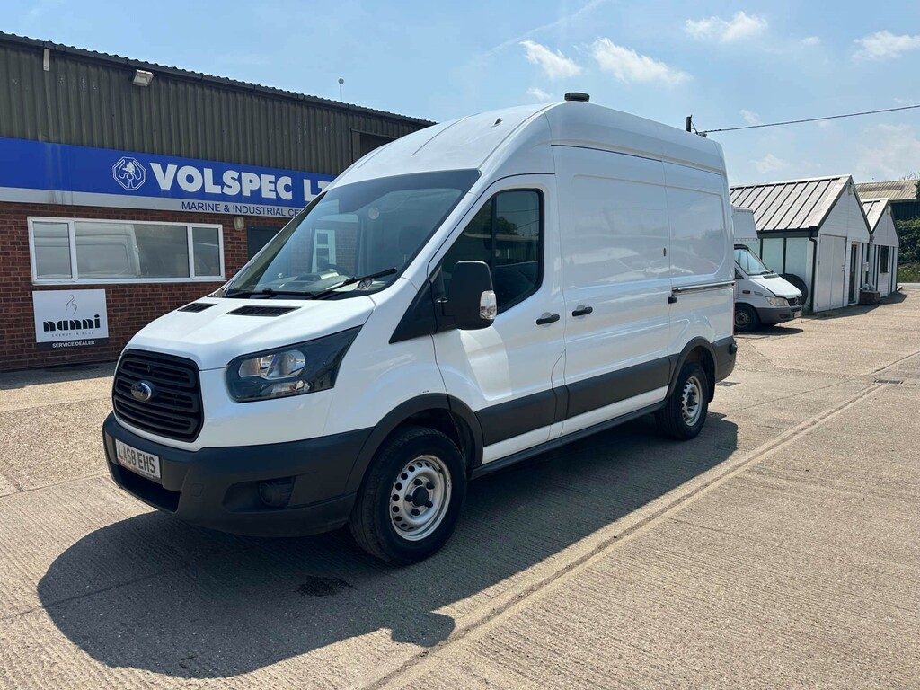 Ford Transit Custom 350 Ecoblue Panel Van Fwd L2 H3 Euro LA68EHS White #2