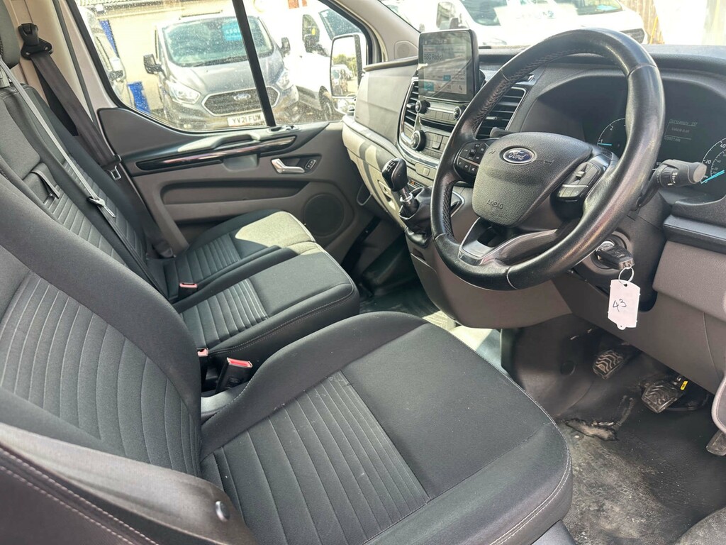 Ford Transit Custom 300 Tdci 105 L1h1 Base Swb Low Roof Fwd 20217 White #13