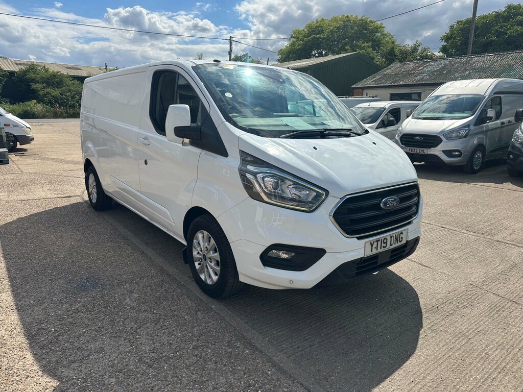 Ford Transit Custom 300 Tdci 105 L1h1 Base Swb Low Roof Fwd 20217 White #1