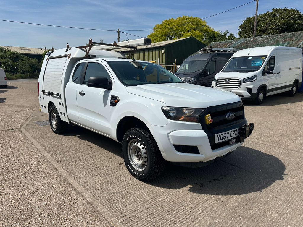Ford Ranger XL Pickup 4Wd White #6