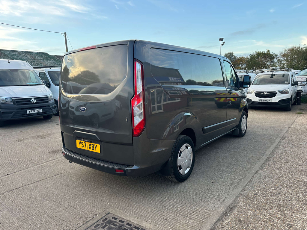 Ford Transit Custom 130Ps 350 Leader Fwd L3 H3 Lwb High Roof Euro 6 Wi White #9