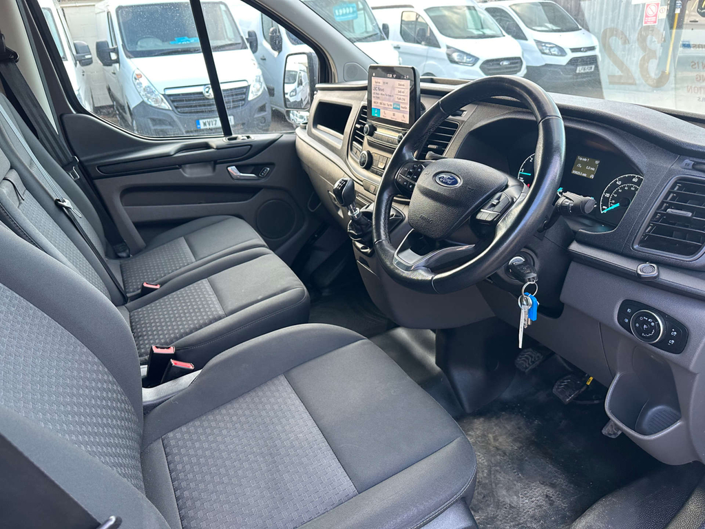 Ford Transit Custom 130Ps 350 Leader Fwd L3 H3 Lwb High Roof Euro 6 Wi White #14