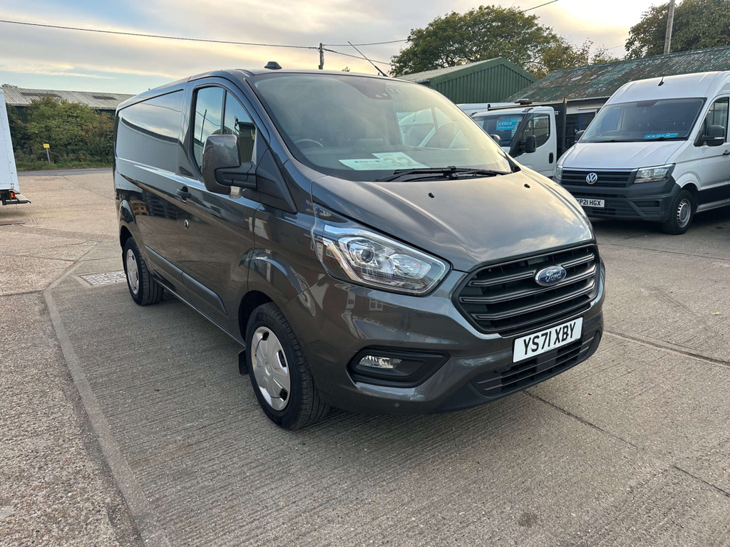 Ford Transit Custom 130Ps 350 Leader Fwd L3 H3 Lwb High Roof Euro 6 Wi White #2