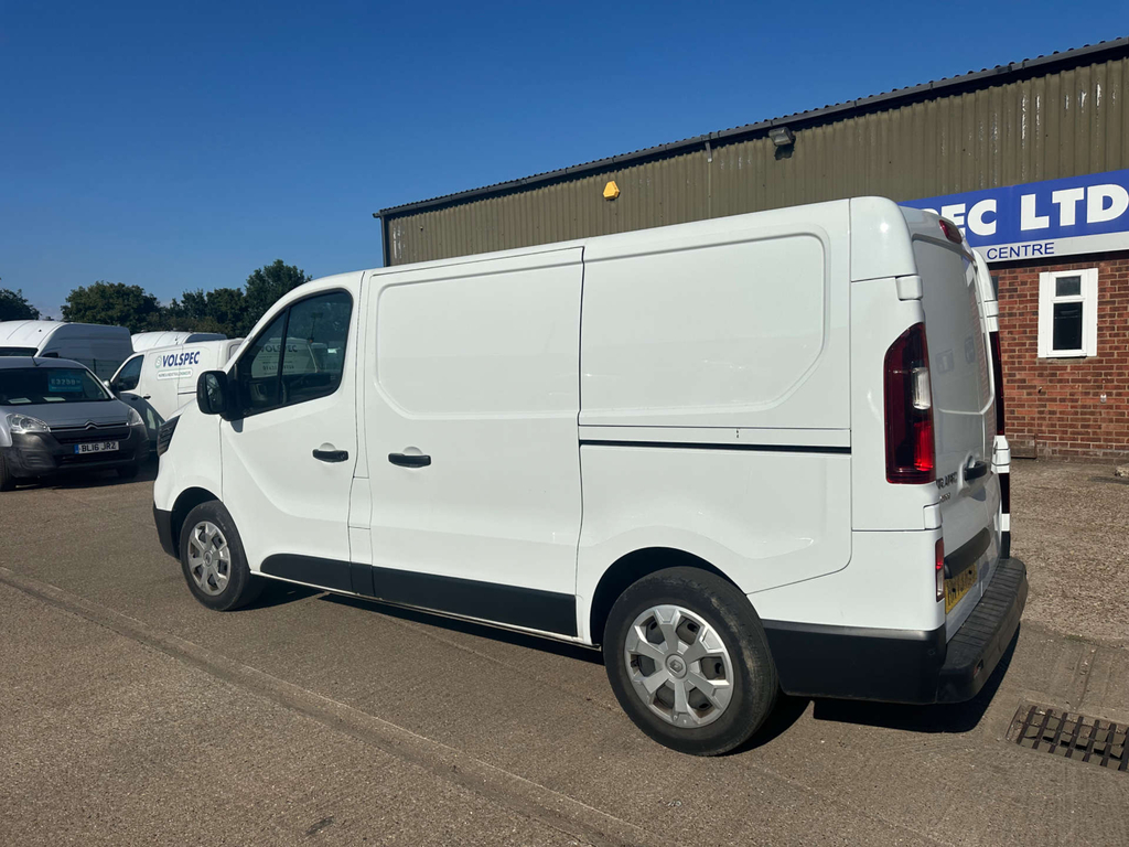 Renault Trafic Blue Sl30 Advance Panel Van L1 H1 Eu White #5