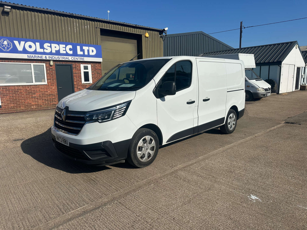 Renault Trafic Blue Sl30 Advance Panel Van L1 H1 Eu White #3