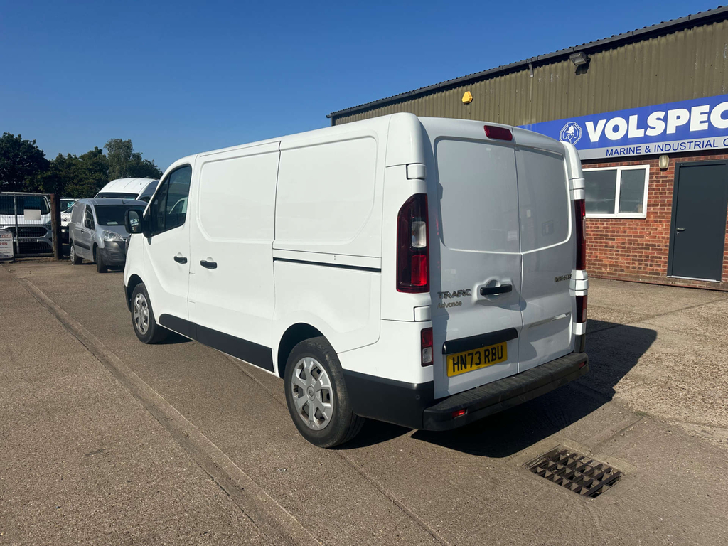 Renault Trafic Blue Sl30 Advance Panel Van L1 H1 Eu White #6