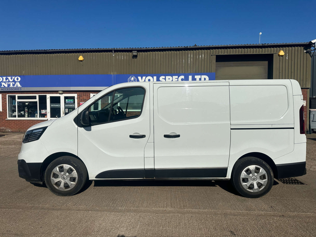 Renault Trafic Blue Sl30 Advance Panel Van L1 H1 Eu White #4