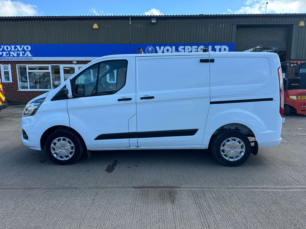 Ford Transit Custom 300 Ecoblue Trend Panel Van L1 H1 Eu CV22JYD White #4