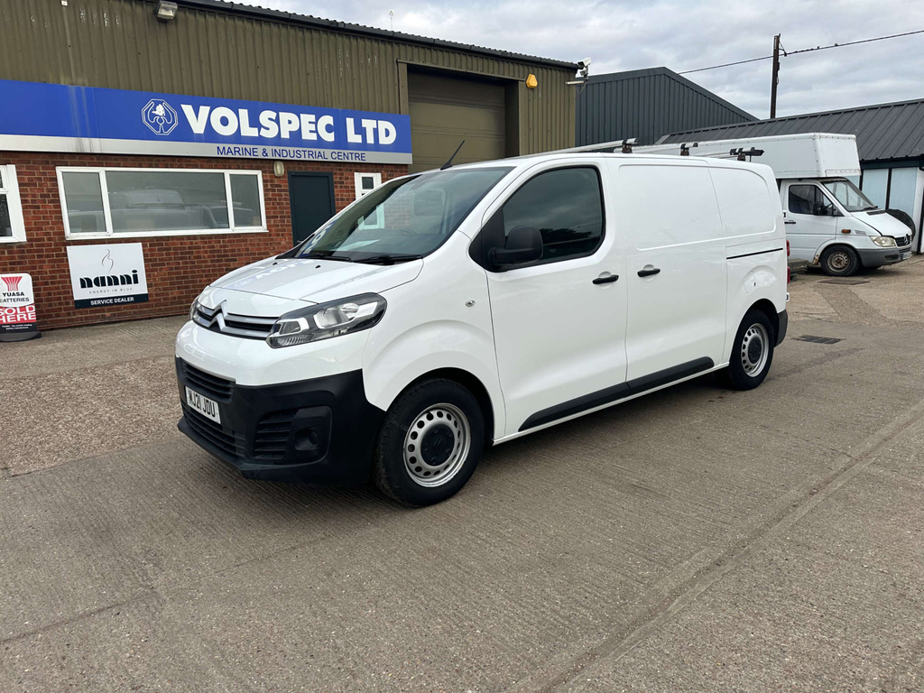 Citroen Dispatch Bluehdi 1000 Enterprise M Panel Van White #3