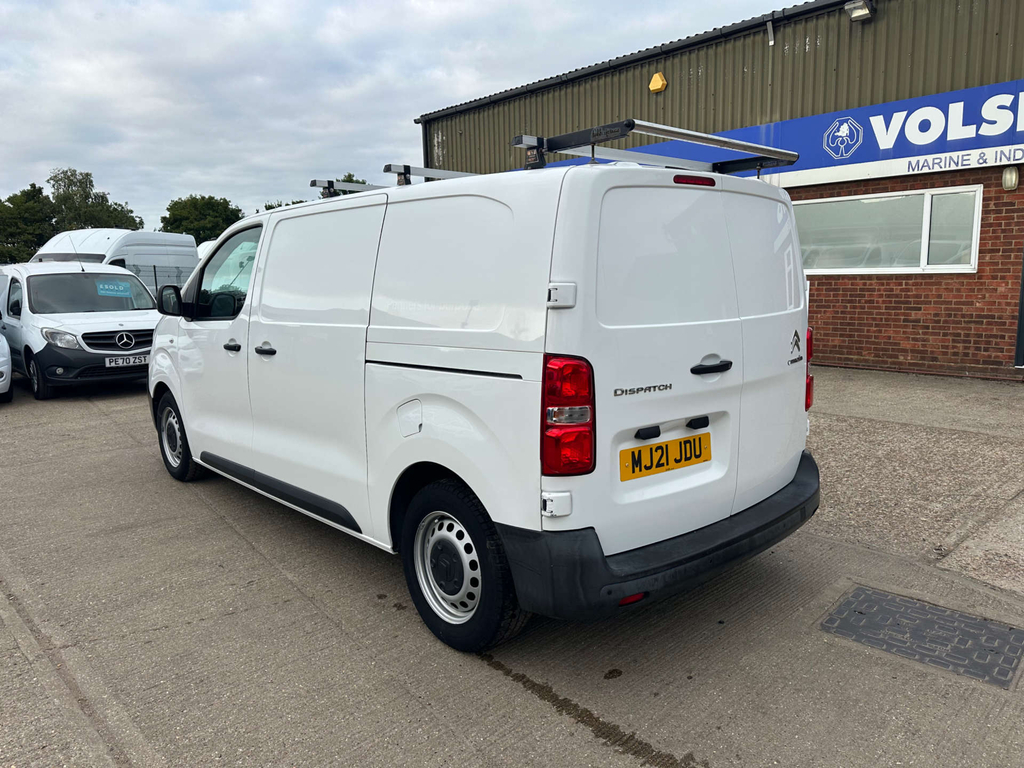 Citroen Dispatch Bluehdi 1000 Enterprise M Panel Van White #6