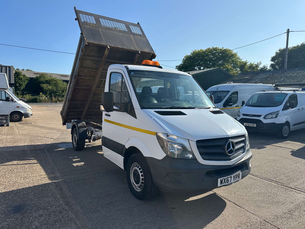 Mercedes-Benz Sprinter 314 Cdi Tipper Rwd L1 White