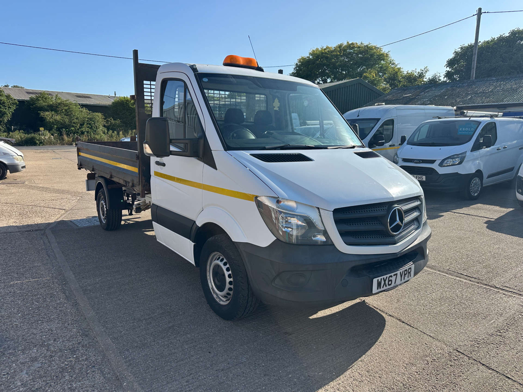 Mercedes-Benz Sprinter 314 Cdi Tipper Rwd L1 White #6