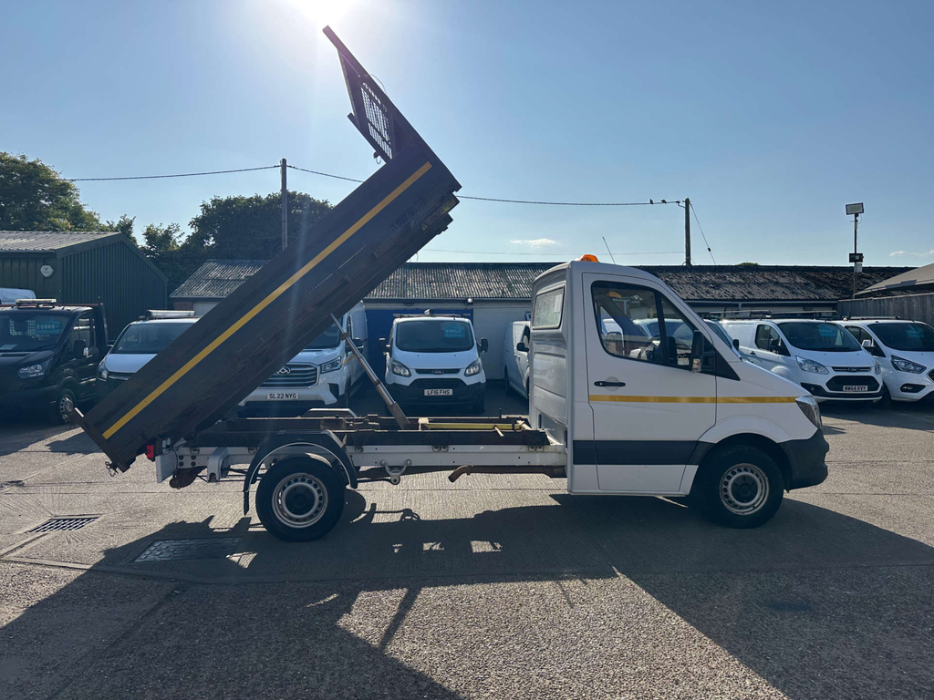 Mercedes-Benz Sprinter 314 Cdi Tipper Rwd L1 White #2