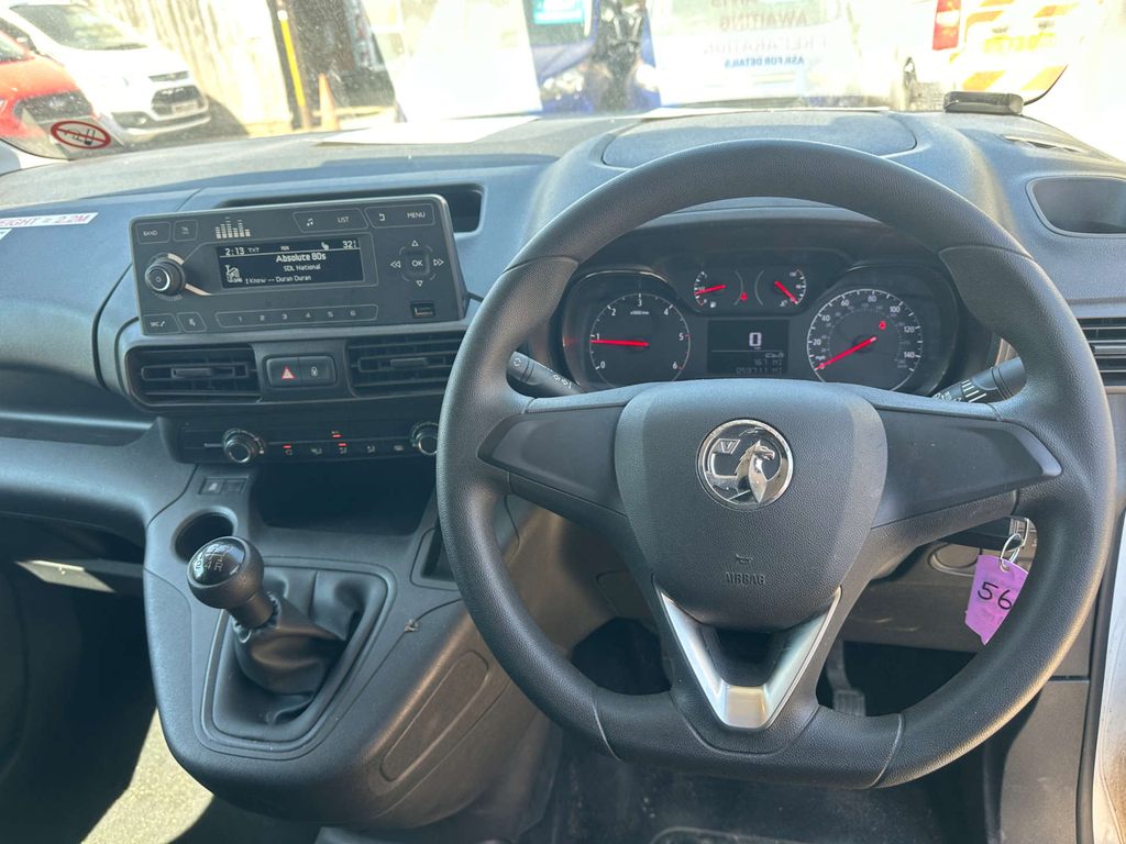 Vauxhall Combo 2300 1.6 Turbo D 100Ps H1 Sportive Van White #15