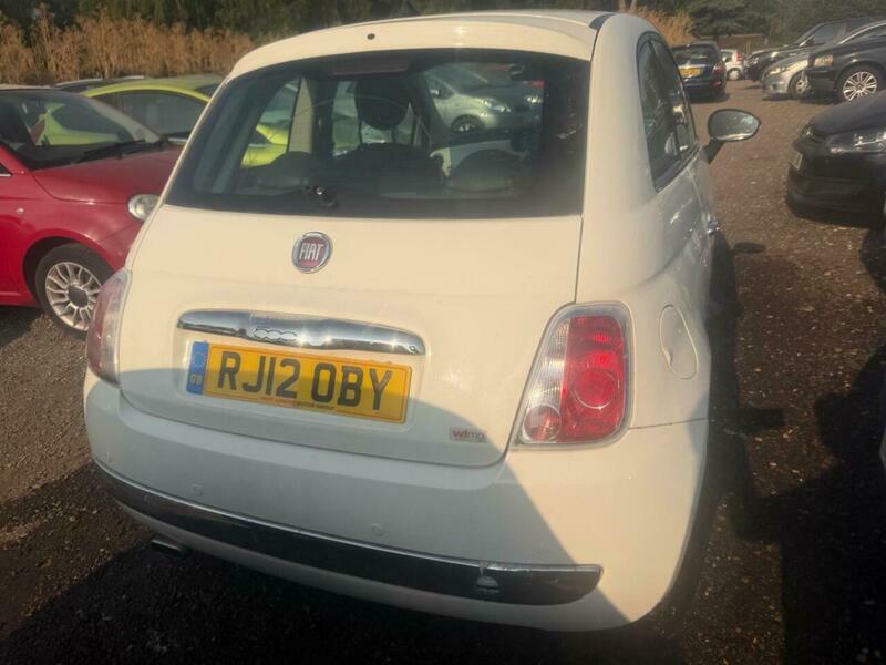 Fiat 500 1.2 Lounge Euro 4 RJ12OBY White #3