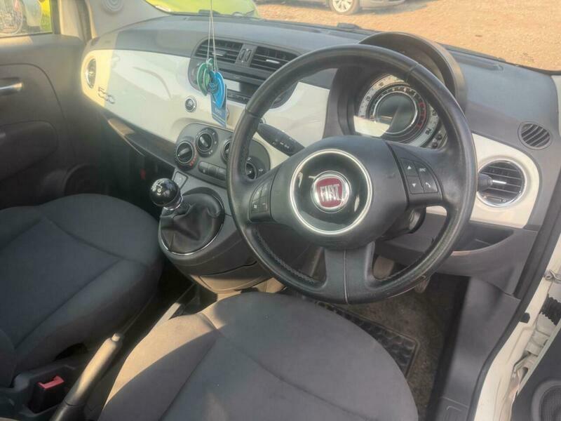 Fiat 500 1.2 Lounge Euro 4 RJ12OBY White #2