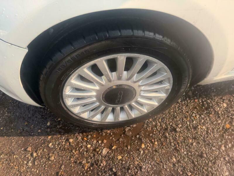 Fiat 500 1.2 Lounge Euro 4 RJ12OBY White #6