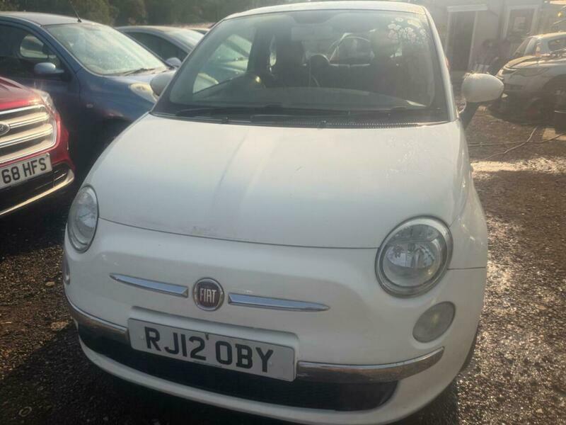 Fiat 500 1.2 Lounge Euro 4 RJ12OBY White