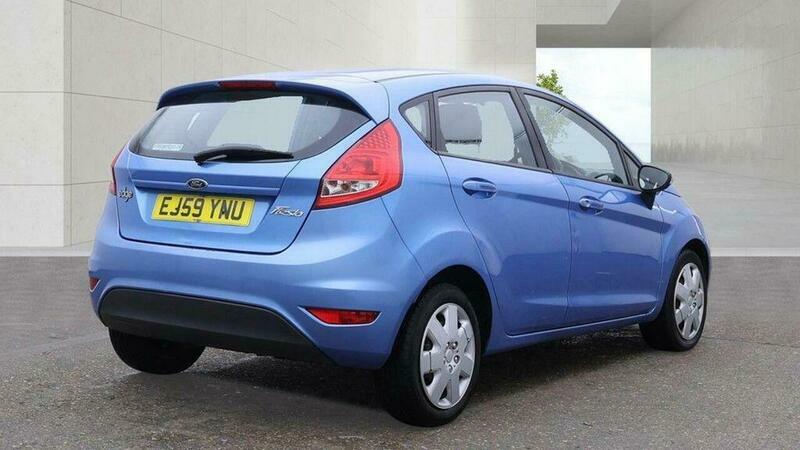 Ford Fiesta 1.4 Edge EJ59YNU Blue #4