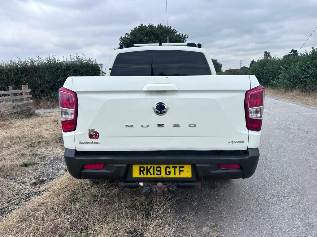 SsangYong Musso 2.2D Rebel 4Wd Euro 6 White #5