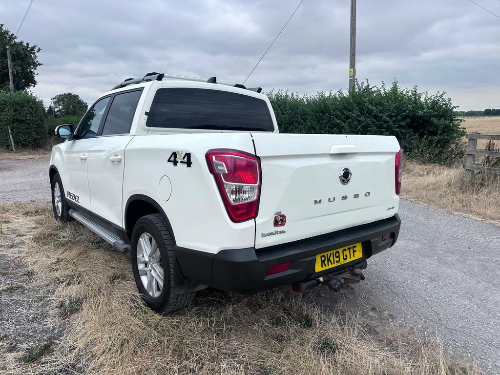 SsangYong Musso 2.2D Rebel 4Wd Euro 6 White #4
