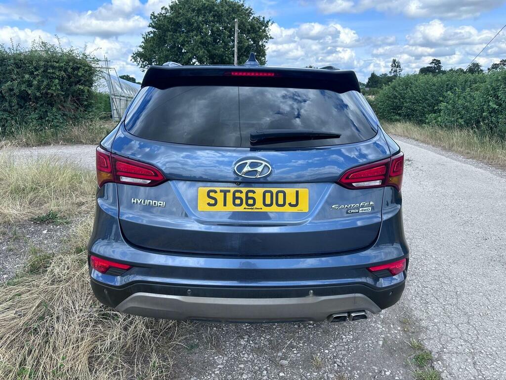 Hyundai Santa Fe 2.2 Crdi Blue Drive Wiggins Edition 4Wd Euro ST66OOJ Blue #5