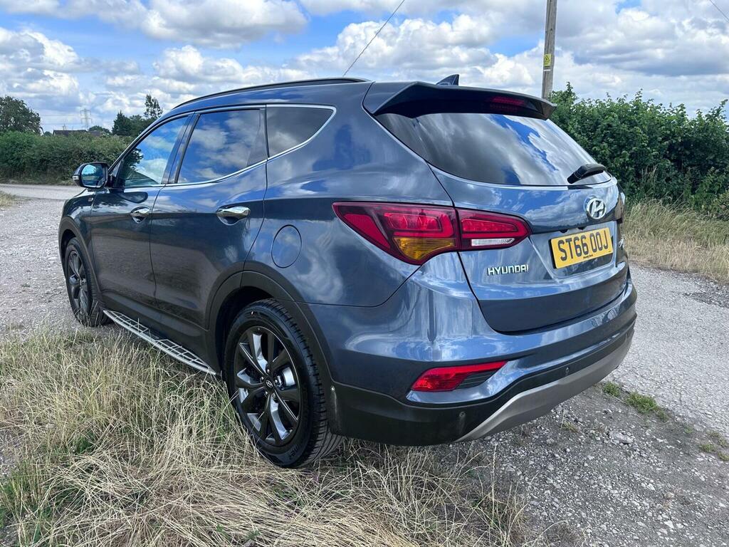 Hyundai Santa Fe 2.2 Crdi Blue Drive Wiggins Edition 4Wd Euro ST66OOJ Blue #6