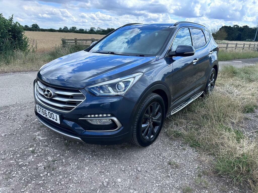 Hyundai Santa Fe 2.2 Crdi Blue Drive Wiggins Edition 4Wd Euro ST66OOJ Blue #3