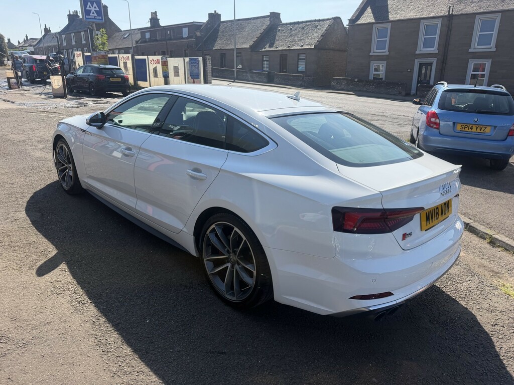 Audi S5 Hatchback 3.0 Tfsi V6 201818 MV18AON White #6