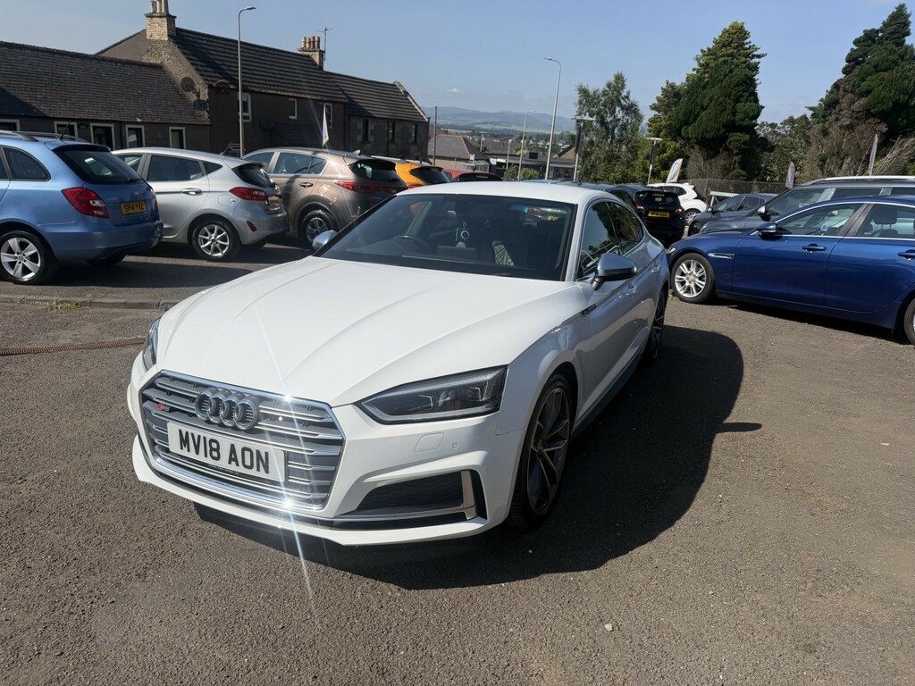 Audi S5 Hatchback 3.0 Tfsi V6 201818 MV18AON White #2