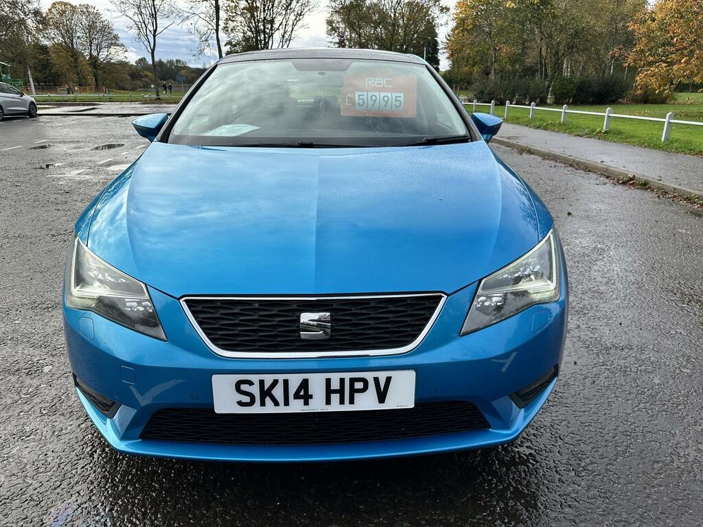 Seat Leon Hatchback 1.2 Tsi Se 2014 Blue #2