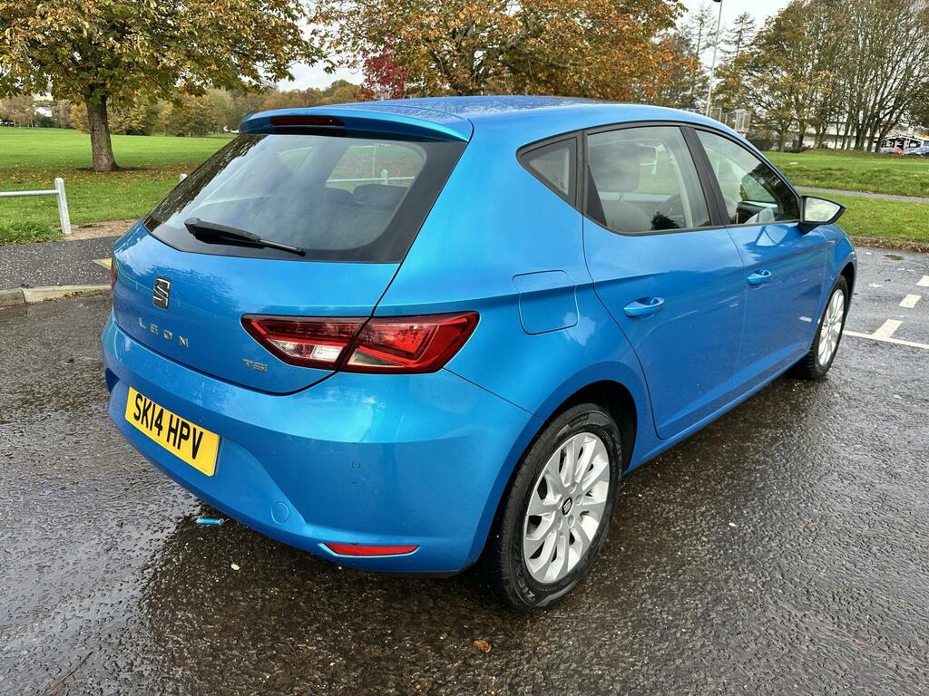 Seat Leon Hatchback 1.2 Tsi Se 2014 Blue #5