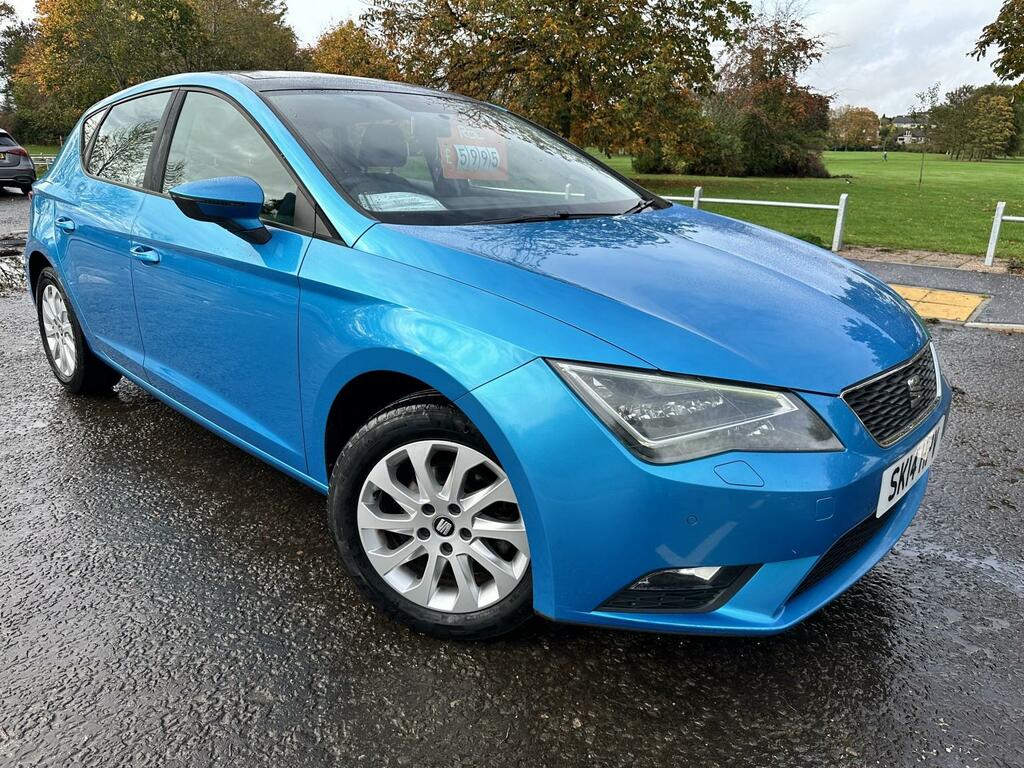 Seat Leon Hatchback 1.2 Tsi Se 2014 Blue #3