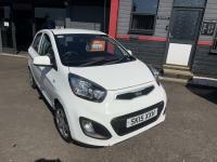 Kia Picanto Hatchback 1.0 Vr7 5-Door Zero Road Tax 21,000 Mile White #15